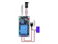 Relay Controlled Soil Moisture Sensor, Voltage: 12V DC ; Input Current: more than 100mA Load : 250V 10A AC or 30V 10A DC, threshold may be adjusted via the on Board Potentiometer [HKD MOISTURE SENSOR WITH RELAY]