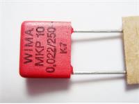 Polypropylene Film Capacitor • Lead Space: 10mm • Radial • 2.2nF • ±20% • 250V [2,2NF 250VACP]