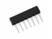 Resistor Network • ¼W • 330Ω • SIL • 7-Pin • 6-Resistors • Bussed Circuit [7P6R 330R]