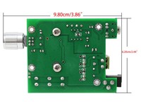 TPA3116D2 Low Frequency Subhoofer Amplifier 100W, 8-25VDC. Impedance 8 OHM [CMU TPA3116D2 100W AMPLIFIER]