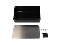 ABS instrument 116 X 96 X Rear 58 Black [1595CBK]