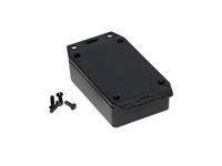 ABS Enclosure 85X56X21MM Flanged Lid Ip54 [1591XXMFLBK]