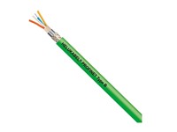 PROFINET Type B; 2x2x22AWG Stranded; PROFINET; CAT5e; Cu; Green PVC Jacket [CAB800654]