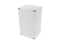 Polycarb Enclosure 200 x 120 x 90mm Clear Lid Grey Body IP66 [1554U2GYCL]