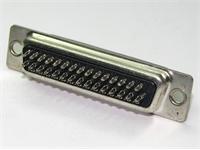 44 way Male D-Sub Connector with Solder termination and Stamped Pins 3 Rows [DF44PHD]