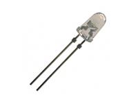 5mm Round LED Lamp • White - IV= 18000mcd • Water Clear Lens [LW510]