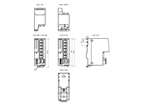 SCALANCE XC106-2 Unmanaged IE Switch 6x 10/100 Mbit/s RJ45 Ports 2x 100 Mbit/s Multimode BFOC LED Diagnostics [6GK5106-2BB00-2AC2]