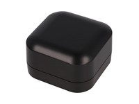 ABS Enclosure 80x80x45mm Black Wall Mount or Tabletop Installation IP66 Watertight [1557BBK]