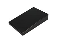ABS Fire Retard Enclosure Sloped 220 X140 X 40MM [1599KTLBK]