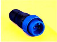 6 way Male Cylindrical Cable Connector with Screw Lock , Flex body and IP68 [PX0410/06P/5055]