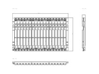 SIMATIC S7-400, rack UR1 Alu, central and distributed with 18 slots [6ES7400-1TA11-0AA0]