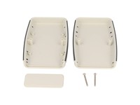 117X79X33mm ABS Plastic Enclosure Grey with Soft Side [1553CGY]