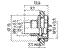 Submini Circular Male Connector • 5 way • Solder [09-0415-00-05]