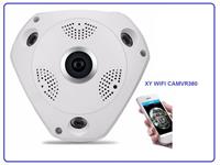 XYTRON WIFI CAM VR360,1/3” HD CMOS SENSOR, 3X IR ARRAY LED ,LED DISTANCE 10M ,FEATURES  DIGITAL WDR , 2D/3D NOISE REDUCTION.SD CARD MAX 128GB (NOT INCUDED) SUPPORT AP CONNECTION,MONITORING IOS / ANDROID VIEW ANGLE 360 DEG, POWER 5V 3W . APP -  IP PRO 3.0. [XY WIFI CAMVR360]