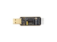 WAVESHARE USB TO UART DEBUGGER MODULE FOR RASPBERRY PI 5 WITH TYPE-A USB PORT, ONBOARD UART CONNECTOR, AND HIGH BAUD RATE DATA TRANSMISSION. IDEAL FOR SERIAL DEBUGGING, FIRMWARE DEVELOPMENT, AND RASPBERRY PI SERIAL COMMUNICATION. PLUG-AND-PLAY SUPPORT. [WVS USB/UART DEBUG FOR RASPB PI5]