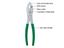 PN-080 :: Slip Joint Plier 10" (254mm) Serrated Flat Jaws Mini Bevel [PRK PN-080]