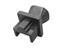 RJ45 Blank Plug RJ45 Dust Cover - PVC - Black [RJ-45PE]