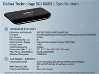 TP-LINK 8 Port 10/100/1000Mbps Desktop Switch, Lug & Play, Auto Negotiation RJ45 Ports, Supports MDI/MDIX [TP-LINK SG1008D]
