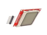 6" LCD NOKIA 5110 LCD MODULE WITH WHITE BACKLIGHT. NEW STOCK IS THE SAME PINOUT AS BLUE BOARD [BMT NOKIA5110 DISPLAY RED BOARD]