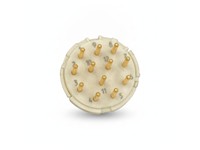 Circular Connector M23 Signal Male Solder Insert CCW- 12 Pole - 12 x 1mm Contacts - 8/20A @ 500VAC Max. [7002912103]