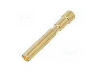 Circular Connector M23 Single Female Crimp Machined Contacts and 1mm for 1-1,5mm Square Wire [7010901022]