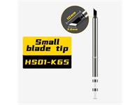 Small Blade Tip for FNIRSI HS-01F Soldering Iron Black [FNIRSI HS01K65 SOLDER IRON TIP]