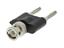 ADAPTOR BNC PLUG TO 2 X BANANA PLUGS *** SUN RISE HAS DISCONTINUED *** [BNCM/2XBANANAPL]