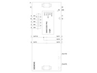 Basic Unit SIMOCODE Pro V PN, Ethernet/PROFINET IO, PN System Redundancy, 100 Mbps, 2 x Bus Connection Via RJ45, 4I/3O Us: 24 V DC, Input [3UF7011-1AB00-0]