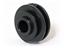 Flat bar insulator - Bobbin - Flat Bar- Black {EI-BFBB} [EF BOB FLAT BAR BK]