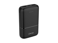 WINX GO Simple 10000mAh Power Bank, Battery: Li-Polymer 10000mAh, Micro Input: DC5V2.1A, Type-C Input/Output: DC5V/2.1A, USB 1 Output: DC5V/1A, USB 2 Output: DC5V/2.1A , Protection Features: Short Circuit, Over-Charge & Over-Discharge [WINX-PB107]