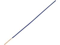 Automotive Cable FLRY Type B 1 x 1 mm² Blue, Stranded Copper Conductor, Temp Stability:(3000 h) -40°C to +105°C, Test Voltage:1 kV (Effective Value) : Breakdown Voltage:5 kV (Effective Value), Outer Ø Min-Max:1,9-2,1, Special PVC Core Insulation [CAB28519]