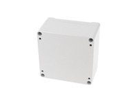 ABS Plastic Enclosure 105mm x 105mm x 60mm Grey Watertight IP66 [1555LGY]