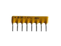 Resistor Network • 1/8W • 470Ω • SIL • 8-Pin • 4-Resistors • Isolated Circuit [8P4R 470R]