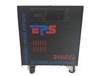 EPS MODIFIED SINE WAVE INVERTER 2.4KVA/1440W 24VDC , LCD DISPLAY , OVERLOAD & SHORT CIRCUIT PROTECTION , (INCLUDES 2X100AH BATTERIES) , 450x500x500mm , 70kg [EPS2400VA]