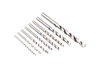 Twist Drill Bit High Speed Steel, 10 Pack 0.5mm [HKD BITHSS 0,5MM (10/PKT)]