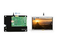 5Inch Resistive Touch Screen LCD with Bicolor Case, 800×480, HDMI, Low Power [WVS 5IN RTOUCH DISP 800X480+CASE]