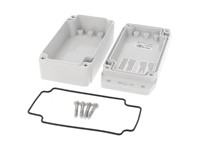 Enclosure Polycarbonate 120 x 66 x 42mm IP67 Grey Flanged Lid [1555C2F22GY]