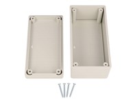 Polystyrene Enclosure 131X66X55 Grey Heavy Duty [1594DSGY]