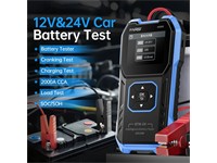BTM-24 2000A CCA Multi-Function 12V/24V Car Battery Tester [FNIRSI BTM-24 CAR BATTERY TESTER]