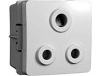6 Amp Unswitched Socket Outlet Module (White) [V203WT]