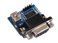 RS232 SERIAL CONVERSION BOARD WITH USB. MAX3232CSE 3~7V and 235kbps Baud Rate [GTC USB RS232 SERIAL CONV BOARD]