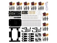 Four-Legged Bionic Spider Robot Kit for Coding, Walking, and Robotics Learning. 1pc 18650 Flat-top Battery not included (LC18650-TAG) [ACEBOTT ESP8266 SPIDER QD020]