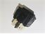 Large Rocker Switch • Form : DPDT-1-0-1 • 10A-250 VAC • Solder-Lug • 24x21mm • Black Curved Actuator • Marking : None [H8670VB]