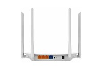 TP-Link Wireless Dual Band Wi-Fi Gigabit Router, 3x10/100/1000Mbps LAN Ports & 1x10/100/1000Mbps WAN Port, Freq & Signal Rate: : 300Mbps@2.4GHz - 867Mbps@5GHz, AC1200, 64/128-bit WEP, WPA/WPA2, WPA-PSK/WPA2-PSK, 4 x External Antennas, PSU12V1A [TP-LINK EC220-G5]