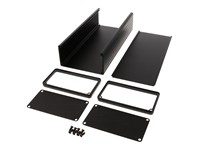 Enclosure Aluminium Extruded 220 x103 x 53 Black Anodised [1455N2201BK]