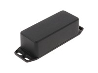 Diecast Aluminium Black 93 mm x 39 mm x 31 mm Flanged Lid [1590AFLBK]