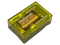 Low Power Sealed Flat Pac Relay Form 2C (2c/o) PCB Mount 12VDC Coil 500 Ohm 0,5A 125VAC/ 2A 30VDC Contacts [NF2E-12V]