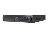 Hikvision 16CH Turbo HD DVR H.264, IP/HDTVI/CVBS-1080P/720P/WD1/4CIF/QVGA/QCIF/CIF(PAL~25fps/ NTSC~30fps), VIDEO I/P 16xBNC, TCP/IPx1/32Kbps-10Mbps, 4xSATA, 1xESATA, 3xUSB2.0,HDMI,VGA,CVBS,1xRCA I/P&O/P,1xGND, LINE IN, ALARM I/P&O/P, Up to 6TB CAP p/disk. [HKV DS-7316HQHI-SH/S]