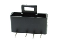 SHRD. 5,08MM POL. HDR SIL R/A PCB 4W [CFM4ASE]