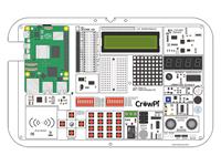 Compact Raspberry Pi Educational Kit with 9inch Display, Compatible with Raspberry Pi 5. Raspberry Pi Not Included [AZL CROWPI RASPB PI EDUC KIT 9IN]